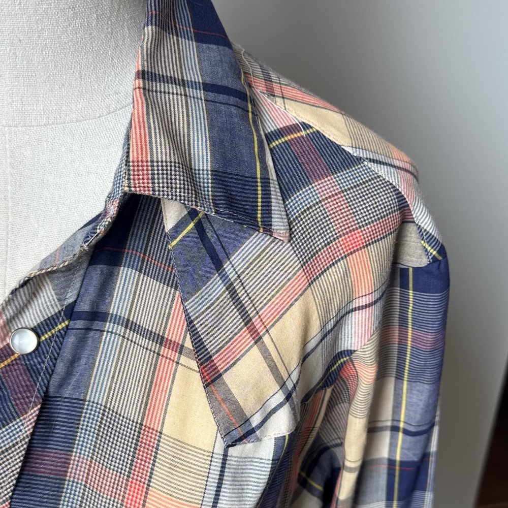 VTG Plaid Men's / Women’s Shirt - Multicolor